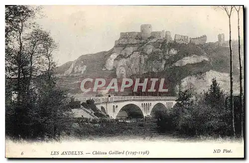 Cartes postales Les Andelys Chateau Gaillard