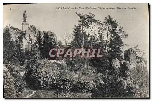 Cartes postales Mortain Le Petit Seminaire Statue de Notre Dame la Blanche