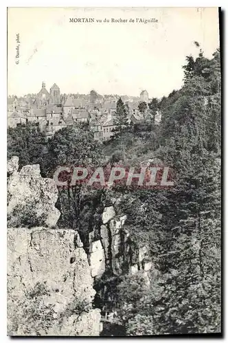 Cartes postales Mortain vu du Rocher de l'Aiguille