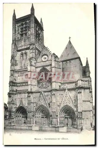 Cartes postales Meaux Cathedrale