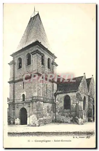 Cartes postales Compiegne Sainte Germain