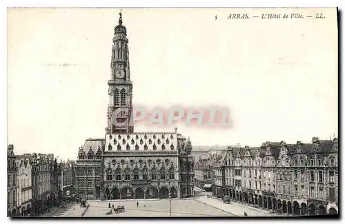 Cartes postales Arras L'Hotel de Ville