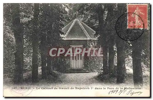 Cartes postales Rueil Le cabinet de travail de Napoleon dans le Parc de la Malmaison