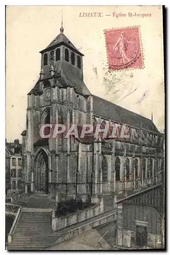 Cartes postales Lisieux Eglise St Jacques