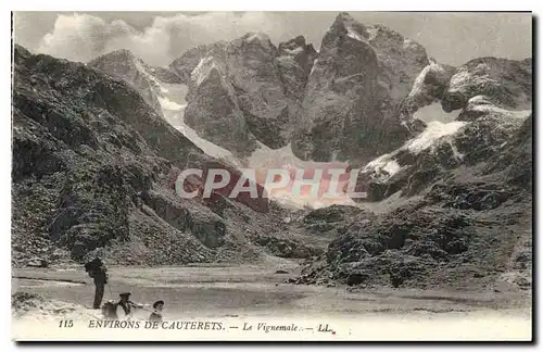 Ansichtskarte AK Environs de Cauterets Le Vignemale