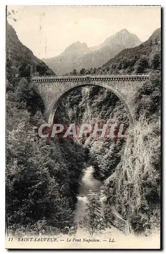 Ansichtskarte AK Saint Sauveur Le Pont Napoleon