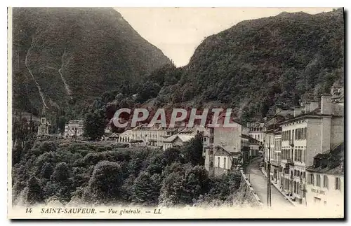 Cartes postales Saint Sauveur Vue generale