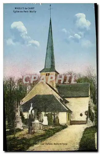 Cartes postales Mailly le Camp Eglise du Petit Mailly