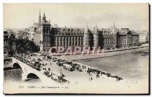 Cartes postales Paris La Conciergerie