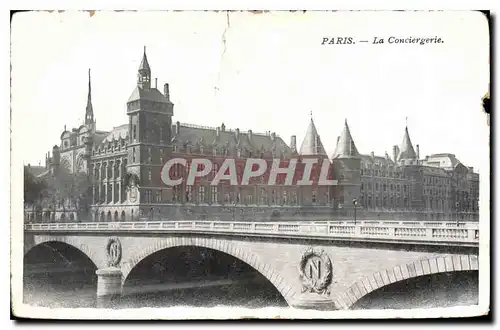 Cartes postales Paris La Conciergerie