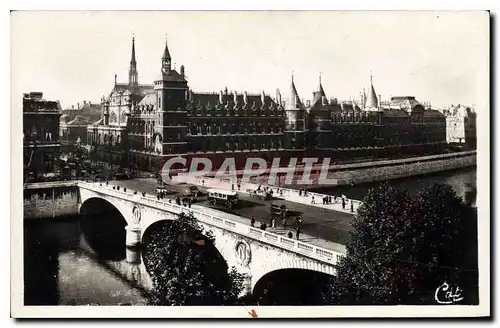 Ansichtskarte AK Paris Le Pont au Change et la Conciergerie