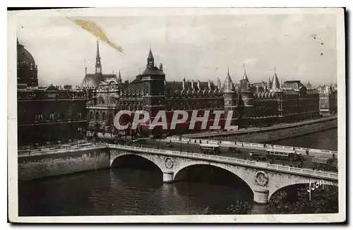 Ansichtskarte AK Paris Le Palais de Justice et le Pont au Change