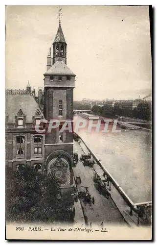 Ansichtskarte AK Paris La Tour de l'Horloge