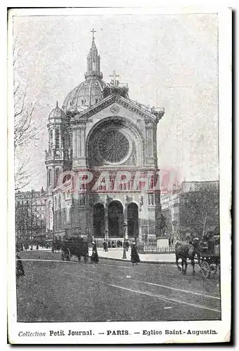 Cartes postales Paris Eglise Saint Augustin