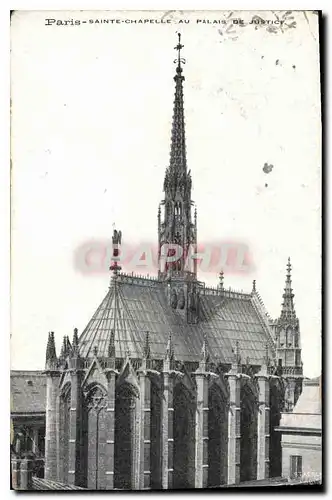 Ansichtskarte AK Paris Sainte Chapelle au Palais de Justice