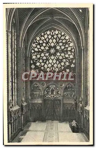 Ansichtskarte AK Paris La Sainte Chapelle Chapelle haute La Nef vue du Choeur