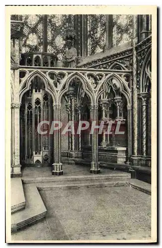 Cartes postales Paris La Sainte Chapelle Chapelle haute La Piscine