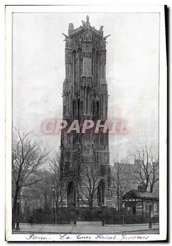 Cartes postales Paris La Tour St Jacques