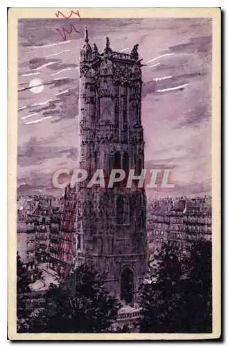 Cartes postales Paris La Tour St Jacques