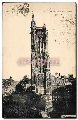 Cartes postales Paris La Tour St Jacques