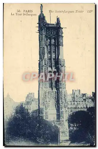 Cartes postales Paris La Tour St Jacques