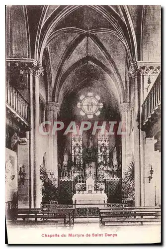 Cartes postales Chapelle du Martyre de Saint Denys