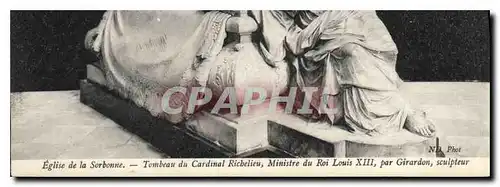 Ansichtskarte AK Eglise de la Sorbonne Tombeau du Cardinal Richelieu