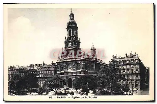 Ansichtskarte AK Paris Eglise de la Trinite