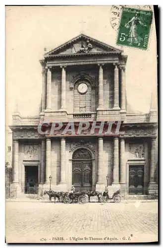 Cartes postales Paris L'Eglise St Thomas d'Aquin