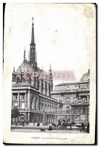 Cartes postales Paris La Sainte Chapelle