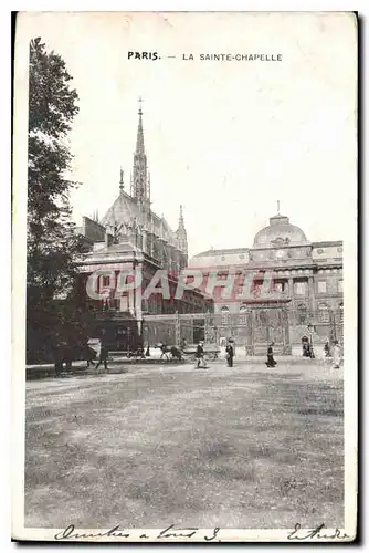 Cartes postales Paris La Sainte Chapelle