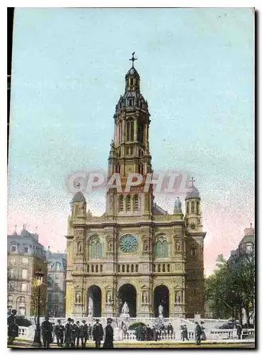 Ansichtskarte AK Paris Eglise de la Trinite