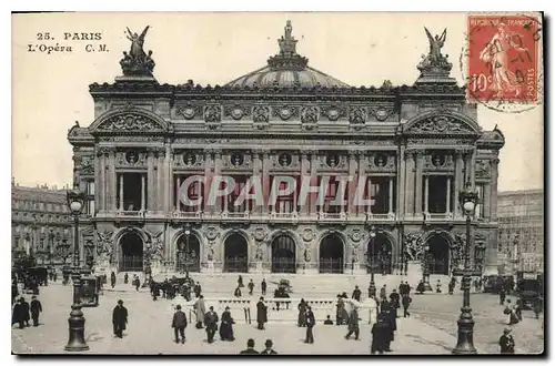 Cartes postales Paris L'Opera