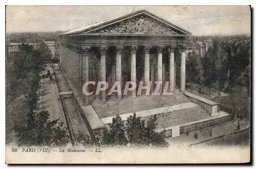 Cartes postales Paris La Madeleine