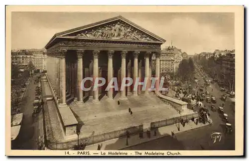 Cartes postales Paris La Madeleine