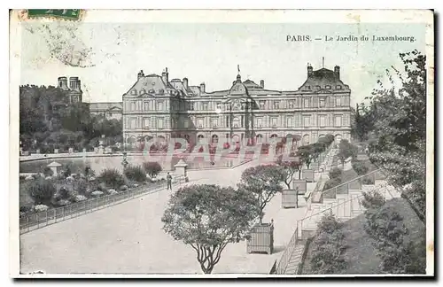 Cartes postales Paris Le Jardin du Luxembourg