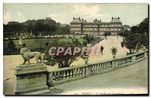 Cartes postales Paris Le Jardin du Luxembourg