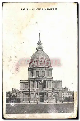 Cartes postales Paris Le Dome des Invalides