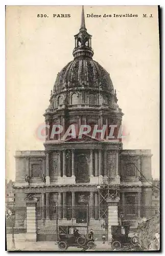 Cartes postales Paris Dome des Invalides