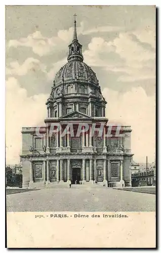 Cartes postales Paris Dome des Invalides