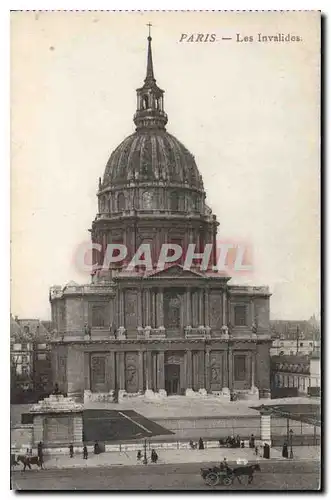 Cartes postales Paris Les Invalides