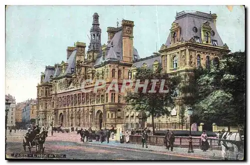 Cartes postales Paris L'Hotel de Ville