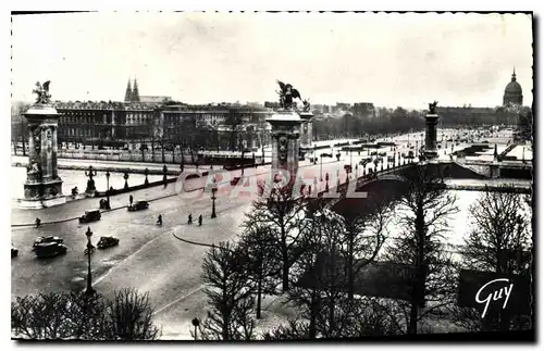 Ansichtskarte AK Paris Le Pont Alexandre III et l'esplanade des Invalides