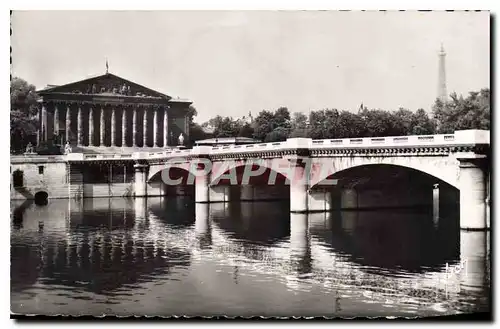 Ansichtskarte AK Paris Pont de la Concorde et Assemblee Nationale