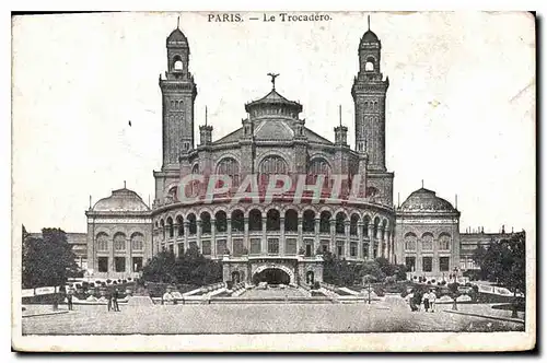 Cartes postales Paris Le Trocadero