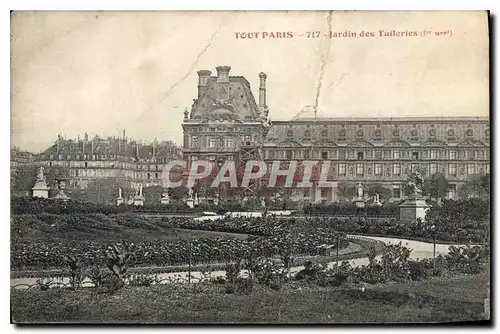 Cartes postales Tout Paris Jardin des Tuileries