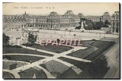 Cartes postales Paris Le Louvre