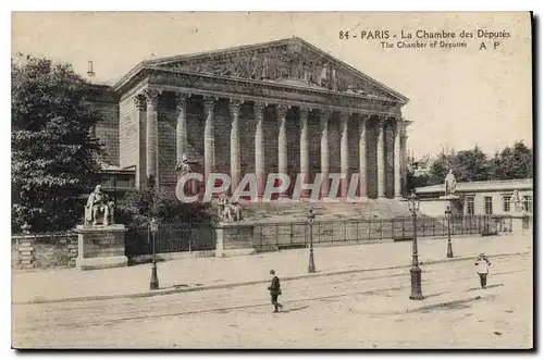 Cartes postales Paris La Chambre des Deputes