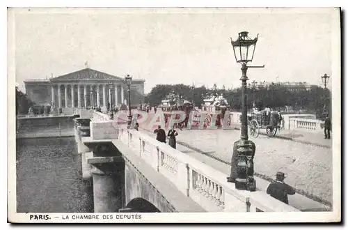 Cartes postales Paris La Chambre des Deputes