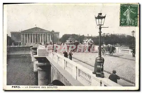 Cartes postales Paris La Chambre des Deputes